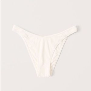 Abercrombie & Fitch High Leg Cheeky Bikini Bottom
